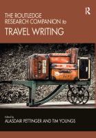 The Routledge Research Companion to Travel Writing.