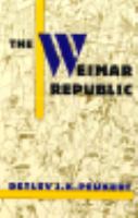 The Weimar Republic : the crisis of classical modernity /