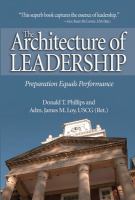 The Architecture of Leadership.