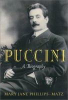 Puccini : a biography /