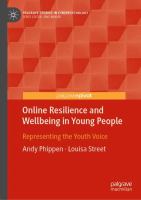 Online Resilience and Wellbeing in Young People Representing the Youth Voice /
