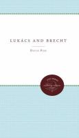 Lukács and Brecht /