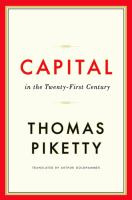 Capital in the twenty-first century /