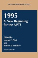 1995 : A New Beginning for the NPT?.