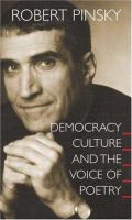 Democracy, culture, and the voice of poetry /