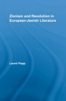 Zionism and revolution in European-Jewish literature /