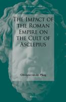 The impact of the Roman Empire on the cult of Asclepius