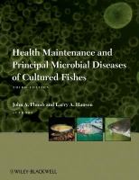 Health Maintenance and Principal Microbial Diseases of Cultured Fishes.