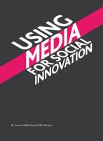 Using media for social innovation