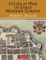 Cities at war in early modern Europe /