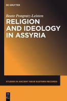 Religion and Ideology in Assyria.