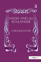 Nadia and Lili Boulanger /