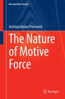 The Nature of Motive Force