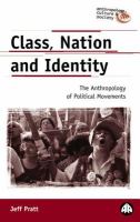 Class, Nation and Identity : The Anthropology of Political Movements.