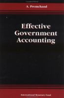 Effective government accounting /