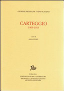 Carteggio : 1909-1915 /