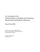 Assessment of the National Institute of Standards and Technology Measurement and Standards Laboratories : Fiscal Year 2001.