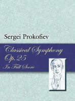 Classical symphony : opus 25 /