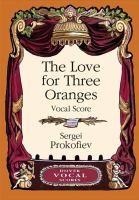 The love for three oranges : op. 33 /