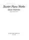 Shorter piano works /