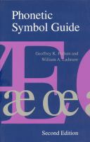 Phonetic symbol guide /