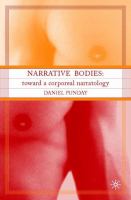 Narrative bodies : toward a corporeal narratology /