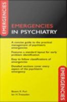 Emergencies in psychiatry