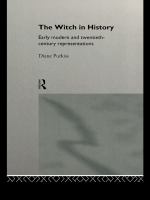 The witch in history early modern and twentieth-century representations /