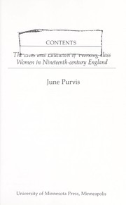 Hard lessons : the lives and education of working-class women in nineteenth-century England /