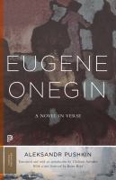 Eugene Onegin : a novel in verse /