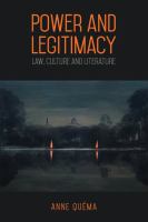 Power and legitimacy : law, culture, and literature /