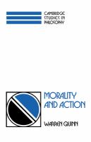 Morality and action /