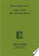 "Das Lied der Deutschen" /