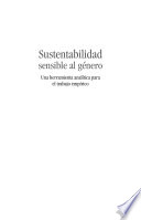 SUSTENTABILIDAD SENSIBLE AL GENERO. UNA HERRAMIENTA ANALITICA PARA EL TRABAJO EMPIRICO