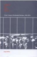 Labor at the polls : union voting in Presidential elections, 1952-1976 /