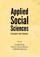 Applied Social Sciences : Philosophy and Theology.