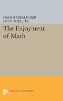 The enjoyment of mathematics : reflections from 'Mathematics for the amateur' /