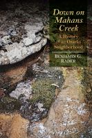 Down on Mahans Creek : a history of an Ozarks neighborhood /
