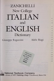 Zanichelli new college Italian and English dictionary /