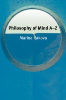 Philosophy of mind A-Z