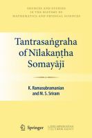 Tantrasaṅgraha of Nīlakaṇṭha Somayājī