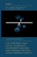 The Corporate, Real Estate, Household, Government and Non-Bank Financial Sectors under Financial Stability.