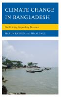 Climate change in Bangladesh confronting impending disasters /