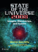 State of the Universe 2008 New Images, Discoveries, and Events /