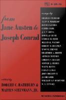 From Jane Austen to Joseph Conrad : Essays Collected in Memory of James T.Hillhouse.