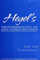 Hegel's phenomenology of self-consciousness : text and commentary /