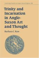 Trinity and incarnation in Anglo-Saxon art and thought /