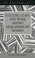 Culture, class, and work among Arab-American women