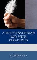 A Wittgensteinian Way with Paradoxes.