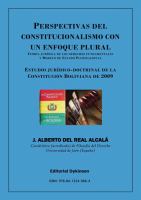 Perspectivas del constitucionalismo con un enfoque plural